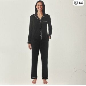 Elegant Black Women's Pajama Set